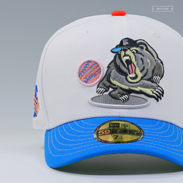 FRESNO GRIZZLIES "MEDICOM DUNK SB INSPIRED" NEW ERA FITTED CAP