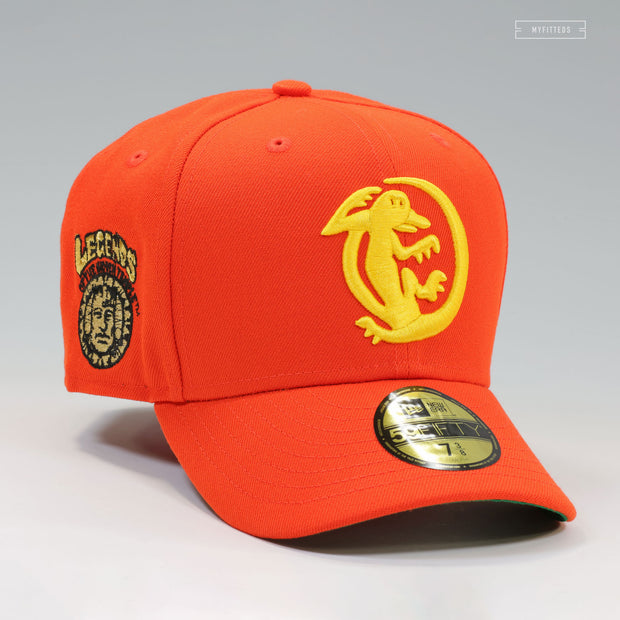 NICKELODEON™ LEGENDS OF THE HIDDEN TEMPLE™ ORANGE IGUANAS™ NEW ERA FITTED CAP
