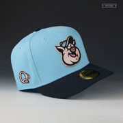 KANNAPOLIS CANNON BALLERS X Q'S THE THREE LITTLE PIGS INSPIRED NEW ERA FITTED CAP