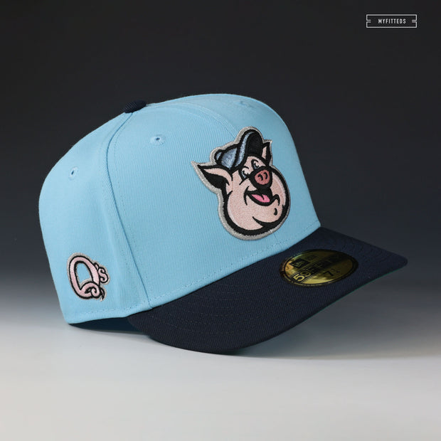 KANNAPOLIS CANNON BALLERS X Q'S THE THREE LITTLE PIGS INSPIRED NEW ERA FITTED CAP