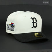 BOSTON RED SOX 2013 WORLD SERIES "BILLBOARD 100 INSPIRED" NEW ERA FITTED CAP