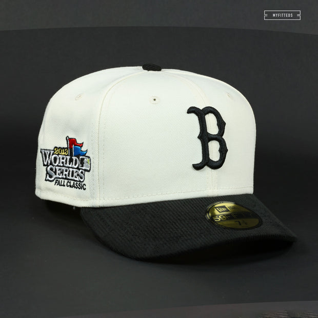 BOSTON RED SOX 2013 WORLD SERIES "BILLBOARD 100 INSPIRED" NEW ERA FITTED CAP