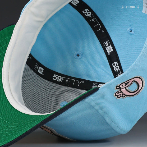 KANNAPOLIS CANNON BALLERS X Q'S THE THREE LITTLE PIGS INSPIRED NEW ERA FITTED CAP