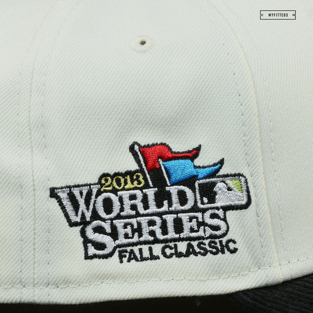 BOSTON RED SOX 2013 WORLD SERIES "BILLBOARD 100 INSPIRED" NEW ERA FITTED CAP