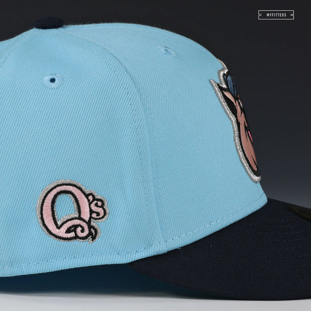 KANNAPOLIS CANNON BALLERS X Q'S THE THREE LITTLE PIGS INSPIRED NEW ERA FITTED CAP