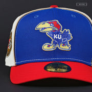 KANSAS JAYHAWKS 1988 NCAA FINAL FOUR 50TH ANNIVERSARY NEW ERA FITTED CAP