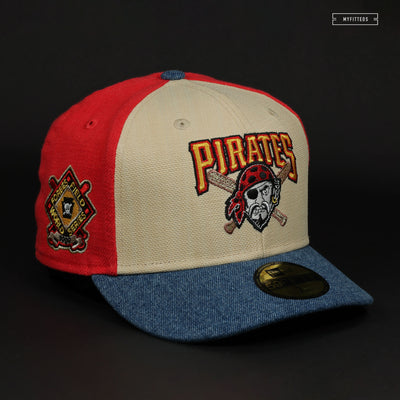 PITTSBURGH PIRATES 1909 WORLD SERIES FORBES FIELD "LUFFY" ELITE SERIES NEW ERA HAT