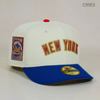 NEW YORK METS 25TH ANNIVERSARY MIRACLE METS "ROCKEFELLER CENTER" NEW ERA HAT