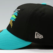 FLORIDA MARLINS 10TH ANNIVERSARY RACING STRIPES AIR MAX 95 INSPIRED NEW ERA FITTED CAP