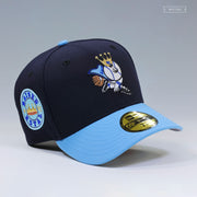 KANSAS CITY ROYALS RAISED ROYAL MR. ROYAL BO JACKSON MIDNIGHT NAVY ULTRA BLUE NEW ERA CAP