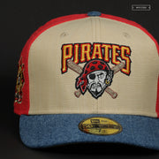 PITTSBURGH PIRATES 1909 WORLD SERIES FORBES FIELD "LUFFY" ELITE SERIES NEW ERA HAT