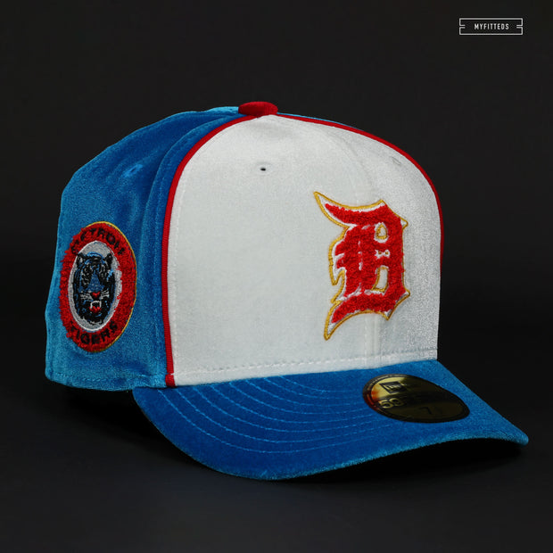 DETROIT TIGERS CHENILLE OVERLAY DORAEMON INSPIRED ELITE SERIES NEW ERA FITTED CAP