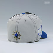 TAMPA BAY LIGHTNING 30TH ANNIVERSARY REVERSE RETRO DIAGONAL BLOCK NEW ERA FITTED CAP