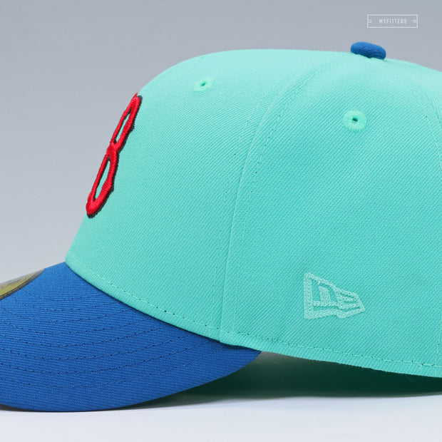 BROOKLYN DODGERS 1942 MLB ALL-STAR GAME CASCADING WELCOME TO NEW YORK NEW ERA FITTED CAP