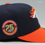 DENVER BRONCOS 1997 CHAMPIONSHIP SEASON 25TH ANNIVERSARY NEW ERA FITTED CAP