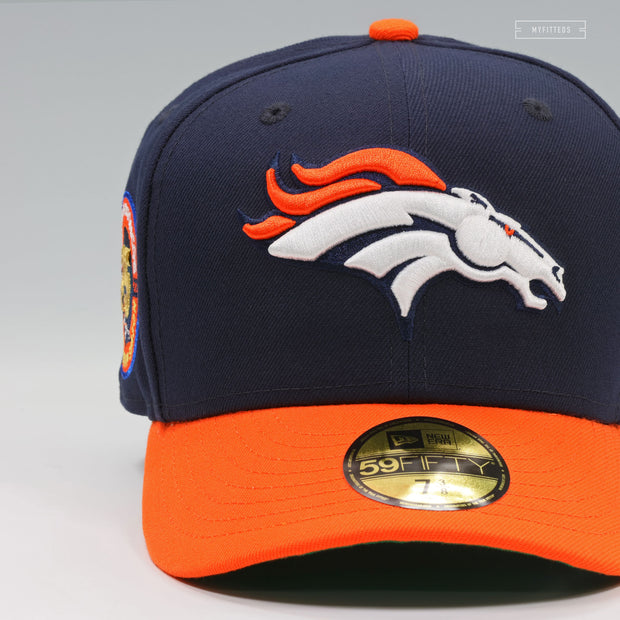 DENVER BRONCOS 1997 CHAMPIONSHIP SEASON 25TH ANNIVERSARY NEW ERA FITTED CAP