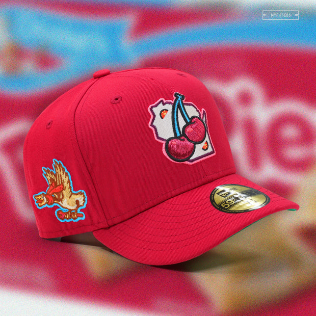 WISCONSIN SUPPER CLUBBERS X BELOIT SKY CARP DRAKE'S CHERRY PIES INSPIRED NEW ERA CAP