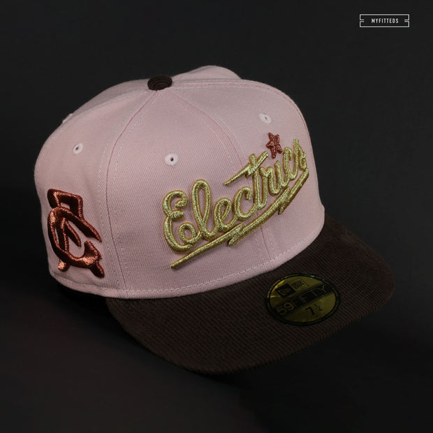 GREAT FALLS ELECTRICS STRAWBERRY CHOCOLATE ICE CREAM NEW ERA FITTED CAP