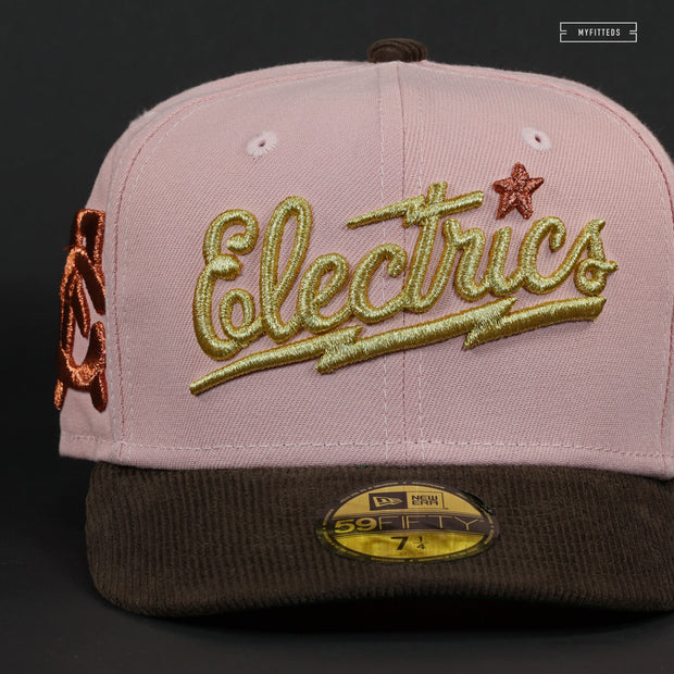 GREAT FALLS ELECTRICS STRAWBERRY CHOCOLATE ICE CREAM NEW ERA FITTED CAP