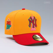 NEW YORK YANKEES 1999 WORLD SERIES WELCOME TO NEW YORK NYC CRUISE NEW ERA FITTED CAP
