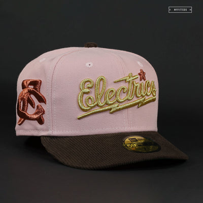 GREAT FALLS ELECTRICS STRAWBERRY CHOCOLATE ICE CREAM NEW ERA FITTED CAP