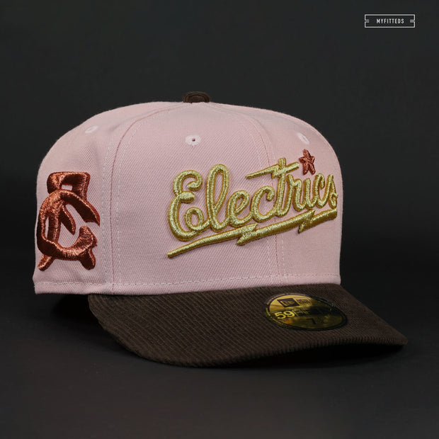GREAT FALLS ELECTRICS STRAWBERRY CHOCOLATE ICE CREAM NEW ERA FITTED CAP