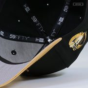 SACRAMENTO GOLD DIGGERS X RIVER CATS GOLDEN METALLIC THEME NIGHT NEW ERA FITTED CAP