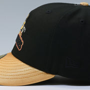 SACRAMENTO GOLD DIGGERS X RIVER CATS GOLDEN METALLIC THEME NIGHT NEW ERA FITTED CAP