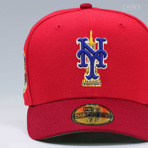 NEW YORK METS 1969 WORLD SERIES WELCOME TO NEW YORK MAP OF NYC NEW ERA FITTED CAP