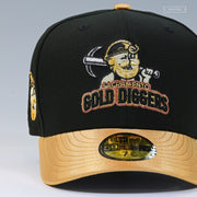SACRAMENTO GOLD DIGGERS X RIVER CATS GOLDEN METALLIC THEME NIGHT NEW ERA FITTED CAP