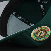 NEW YORK YANKEES 1937 WORLD SERIES HOLLY LEAF MODERN FLAIR NEW ERA FITTED CAP