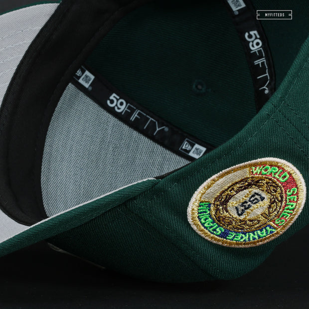 NEW YORK YANKEES 1937 WORLD SERIES HOLLY LEAF MODERN FLAIR NEW ERA FITTED CAP