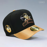SACRAMENTO GOLD DIGGERS X RIVER CATS GOLDEN METALLIC THEME NIGHT NEW ERA FITTED CAP