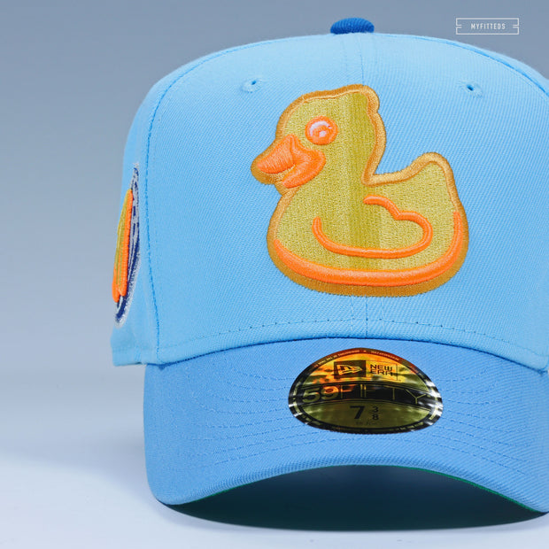 AKRON RUBBERDUCKS SUPER RUB A DUB PS3 GAME INSPIRED NEW ERA FITTED CAP