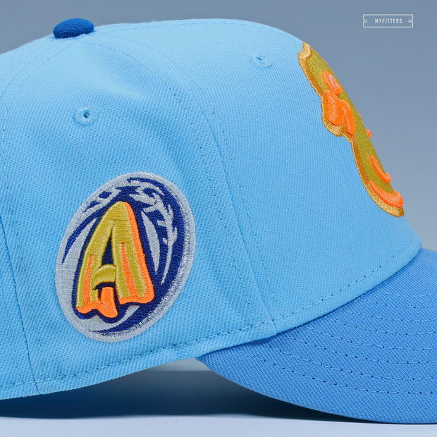 AKRON RUBBERDUCKS SUPER RUB A DUB PS3 GAME INSPIRED NEW ERA FITTED CAP