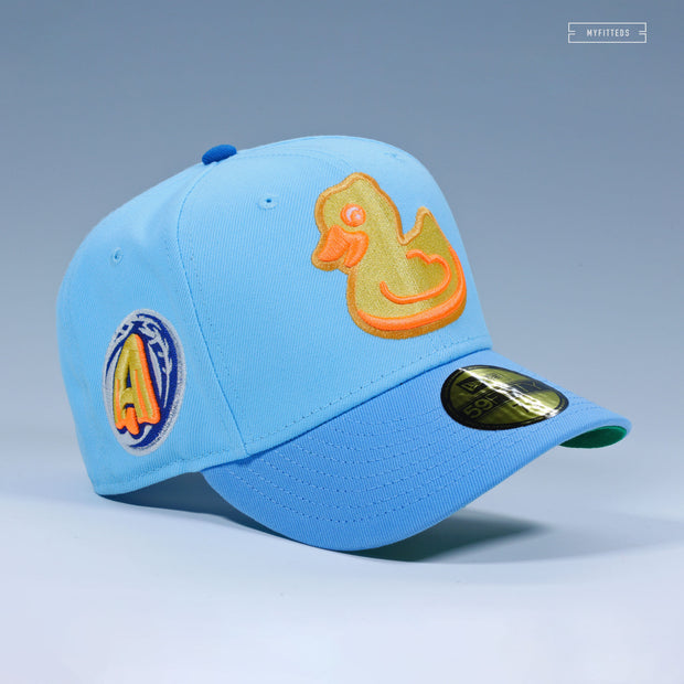 AKRON RUBBERDUCKS SUPER RUB A DUB PS3 GAME INSPIRED NEW ERA FITTED CAP