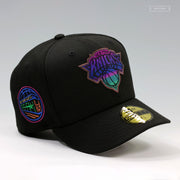 NEW YORK KNICKS 2025 NBA ALL-STAR GAME ETCH ART ZELDA MAJORA'S MASK INSPIRED NEW ERA CAP