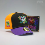 ANAHEIM MIGHTY DUCKS 1993 INAUGURAL SEASON MULTI-BLOCK ZELDA MAJORA'S MASK NEW ERA FITTED CAP