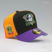 ANAHEIM MIGHTY DUCKS 1993 INAUGURAL SEASON MULTI-BLOCK ZELDA MAJORA'S MASK NEW ERA FITTED CAP
