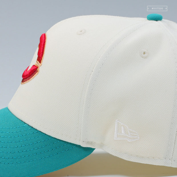 CINCINNATI REDS RIVERSIDE STADIUM "DRAGON QUEST IV INSPIRED" NEW ERA FITTED CAP
