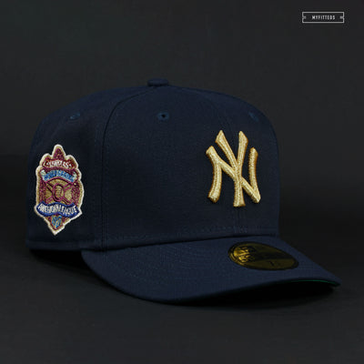 NEW YORK YANKEES 1927 WORLD SERIES NIGHTSHADE GOLD MODERN FLAIR NEW ERA HAT
