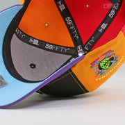 ANAHEIM MIGHTY DUCKS 1993 INAUGURAL SEASON MULTI-BLOCK ZELDA MAJORA'S MASK NEW ERA FITTED CAP