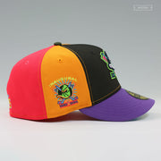 ANAHEIM MIGHTY DUCKS 1993 INAUGURAL SEASON MULTI-BLOCK ZELDA MAJORA'S MASK NEW ERA FITTED CAP
