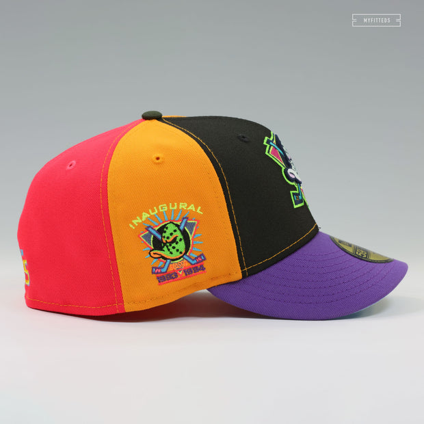ANAHEIM MIGHTY DUCKS 1993 INAUGURAL SEASON MULTI-BLOCK ZELDA MAJORA'S MASK NEW ERA FITTED CAP