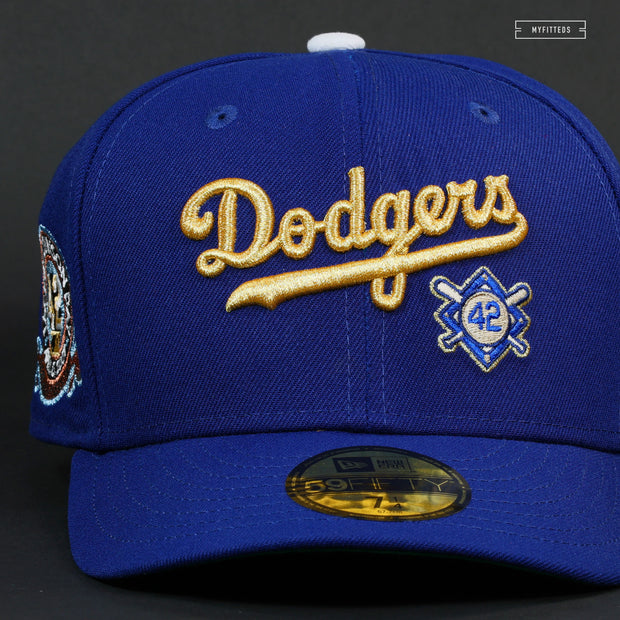 BROOKLYN DODGERS JACKIE ROBINSON DAY 4/15/2007 60TH ANNIVERSARY NEW ERA FITTED CAP