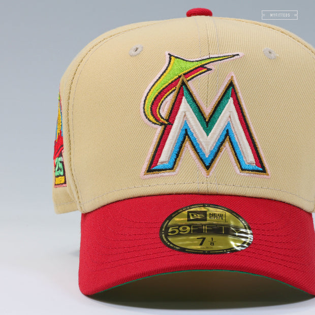 MIAMI MARLINS 1997 WS 25TH ANNIVERSARY "MIPHA'S GRACE INSPIRED" NEW ERA HAT