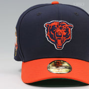 CHICAGO BEARS NFL KICKOFF 1994 MIDNIGHT NAVY ORANGEADE NEW ERA FITTED CAP