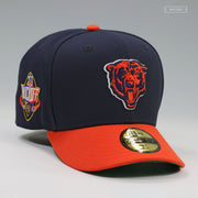 CHICAGO BEARS NFL KICKOFF 1994 MIDNIGHT NAVY ORANGEADE NEW ERA FITTED CAP