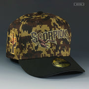 SCOTTSDALE SCORPIONS IN THE ARIZONA DESERT DESERT DIGI CAMO NEW ERA FITTED CAP