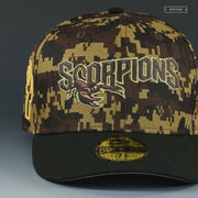 SCOTTSDALE SCORPIONS IN THE ARIZONA DESERT DESERT DIGI CAMO NEW ERA FITTED CAP